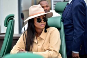 2Baba’s Wife, Natasha Osawaru Hints At Presidential Ambition