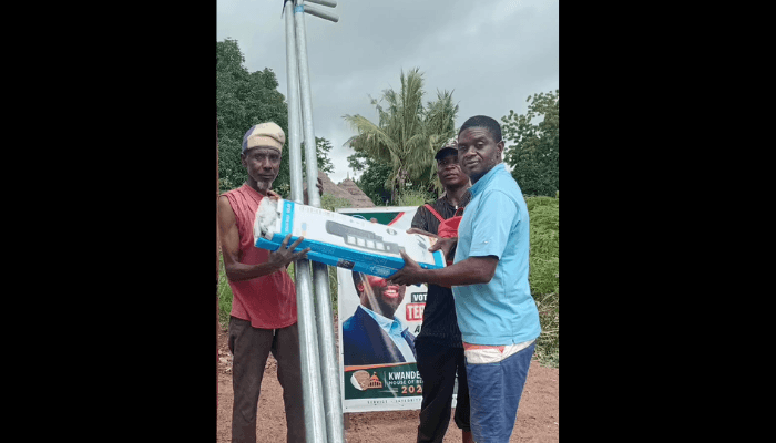 2027: Atsar switches on new dawn at Mabem market, Benue